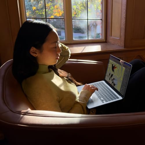 Apple 2026 MacBook Air 13-inch Laptop with M5 chip: Built for AI, 13.6-inch Liquid Retina Display, 16GB Unified Memory, 512GB SSD, 12MP Center Stage Camera, Touch ID, Wi-Fi 7; Sky Blue - 2