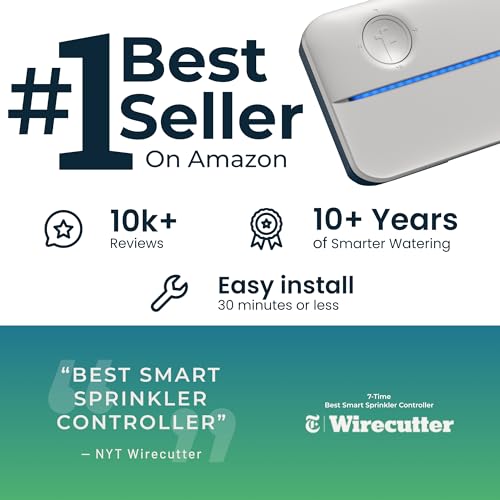 Rachio WiFi Smart Sprinkler Controller - 8-Zone, Rain Skips - 2