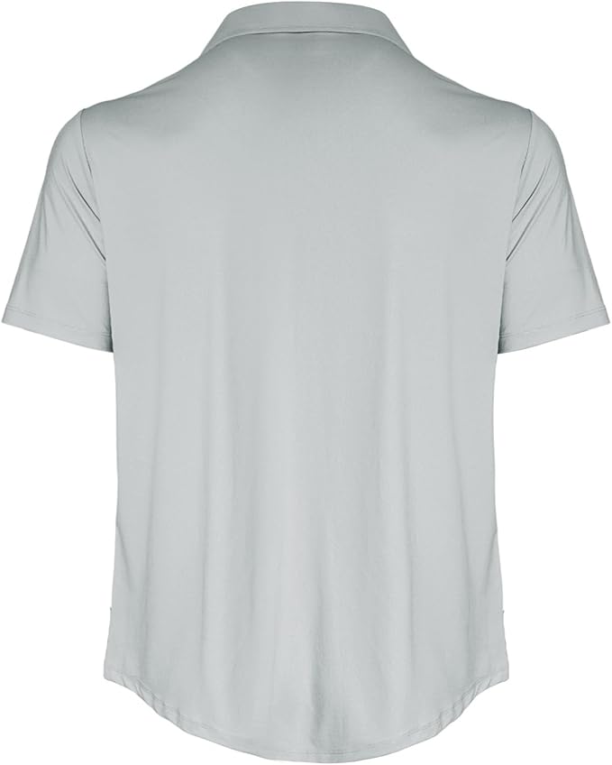 JEKAOYI Short Sleeve Shirts for Men Casual Button Down Shirt for Summer... - 3