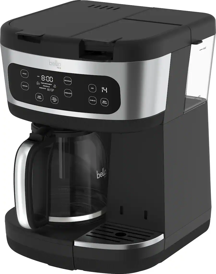 bella PRO MultiBrew 12-Cup Drip & Single-Serve Coffee Maker Stainless Steel (SKU 6615226) - 3