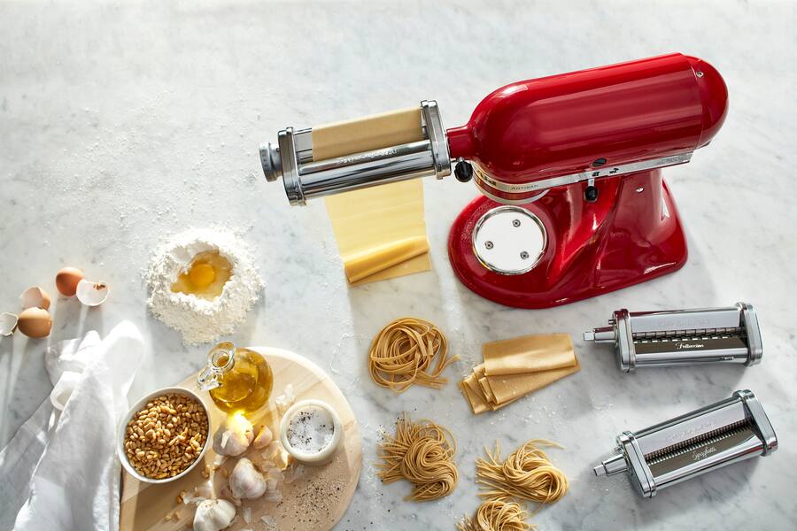 KitchenAid KSMPRA Pasta Roller Attachments - Stainless Steel - 4