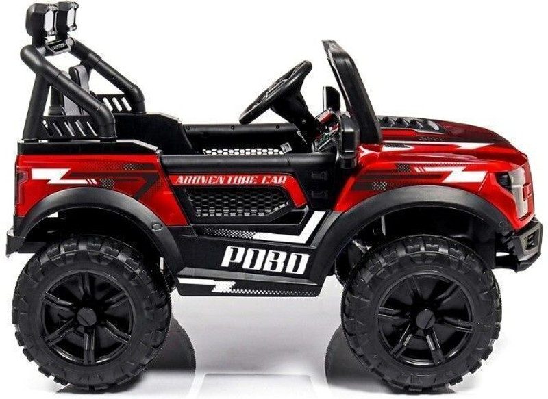 POBO JEEP 4 Motors 4x4 (1-8Yrs), Remote control, USB player. Jeep Battery Operated Ride On - 2