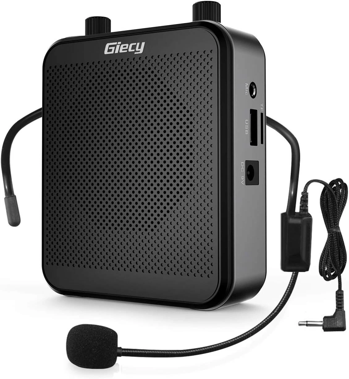 Portable Voice Amplifier, 30W 2800Mah Bluetooth Rechargeable Personal Voice Ampl - 4