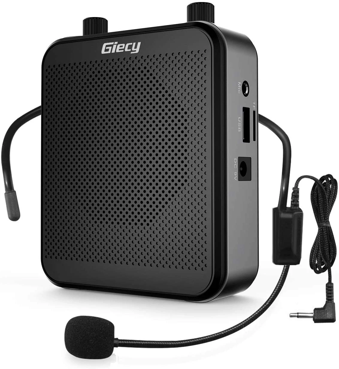 Portable Voice Amplifier, 30W 2800Mah Bluetooth Rechargeable Personal Voice Ampl - 5